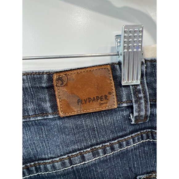 Flypaper Bootcut Denim Jean Size 34x32 Blue Medium Wash Western Ranch Cowboy Y2K - Picture 3 of 8